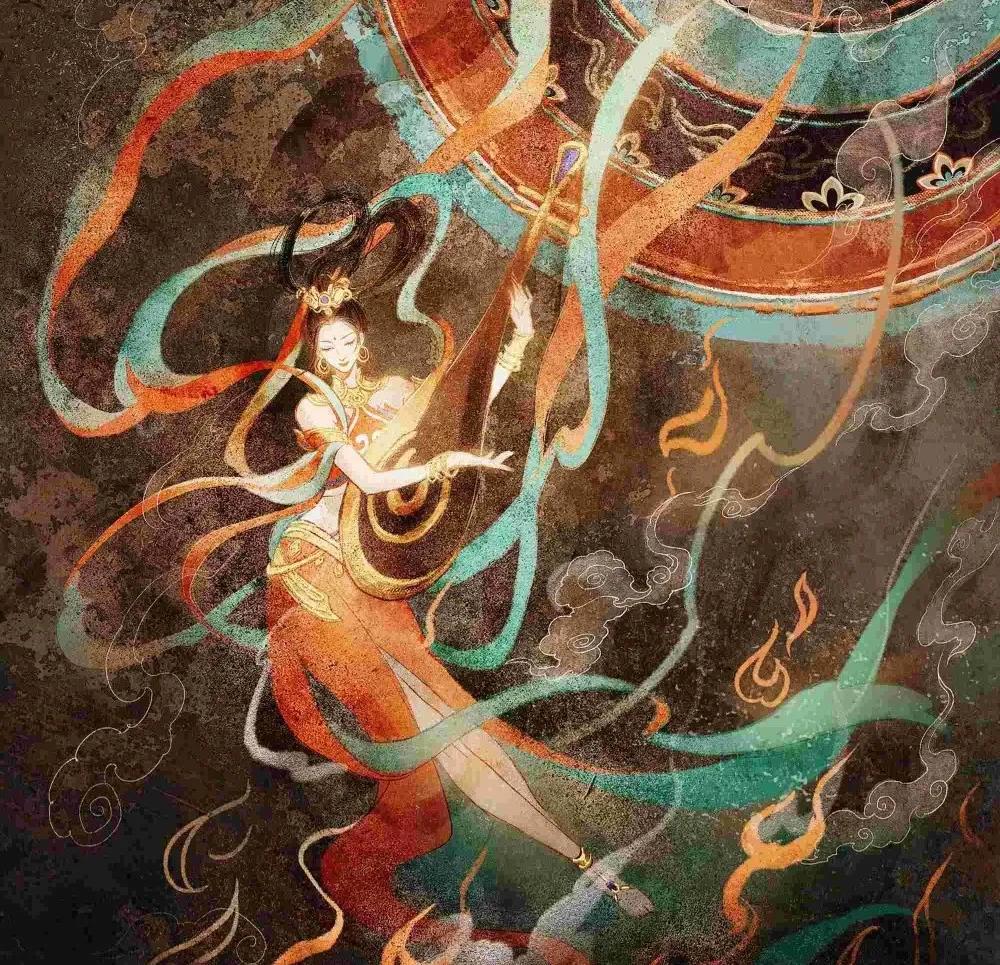 莫高窟民族风网红文案鉴赏-传播蛙