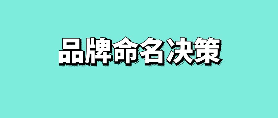 品牌的命名决策-传播蛙