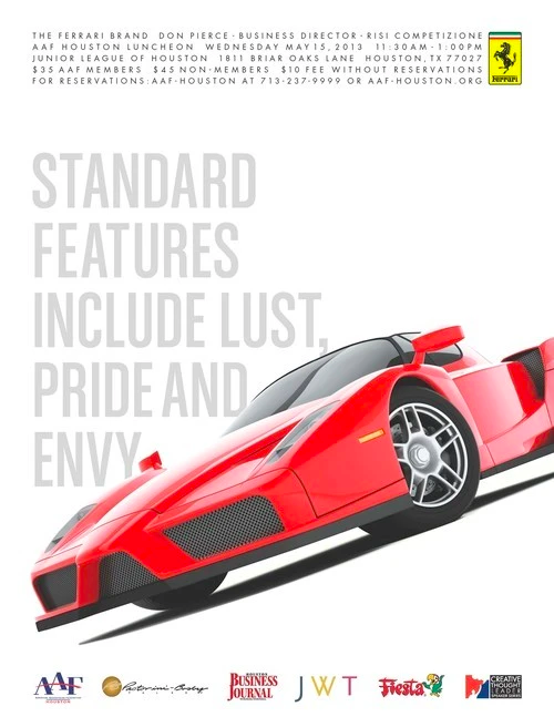 法拉利汽车品牌的神文案-传播蛙