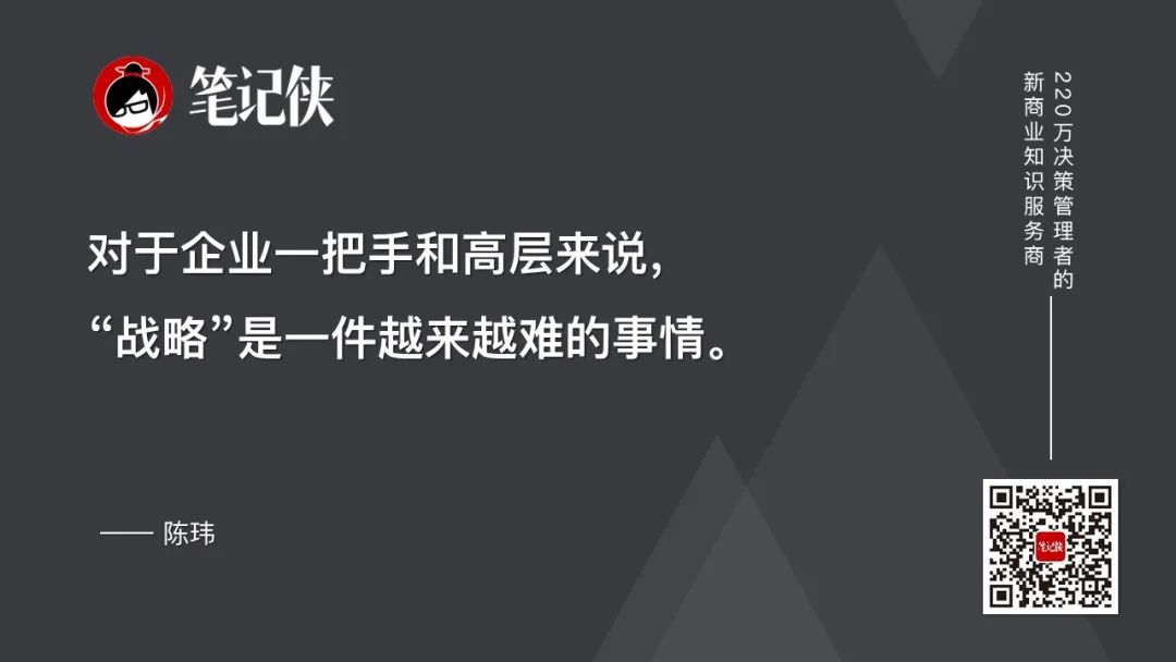 陈玮:战略思考,比战略本身更重要-传播蛙