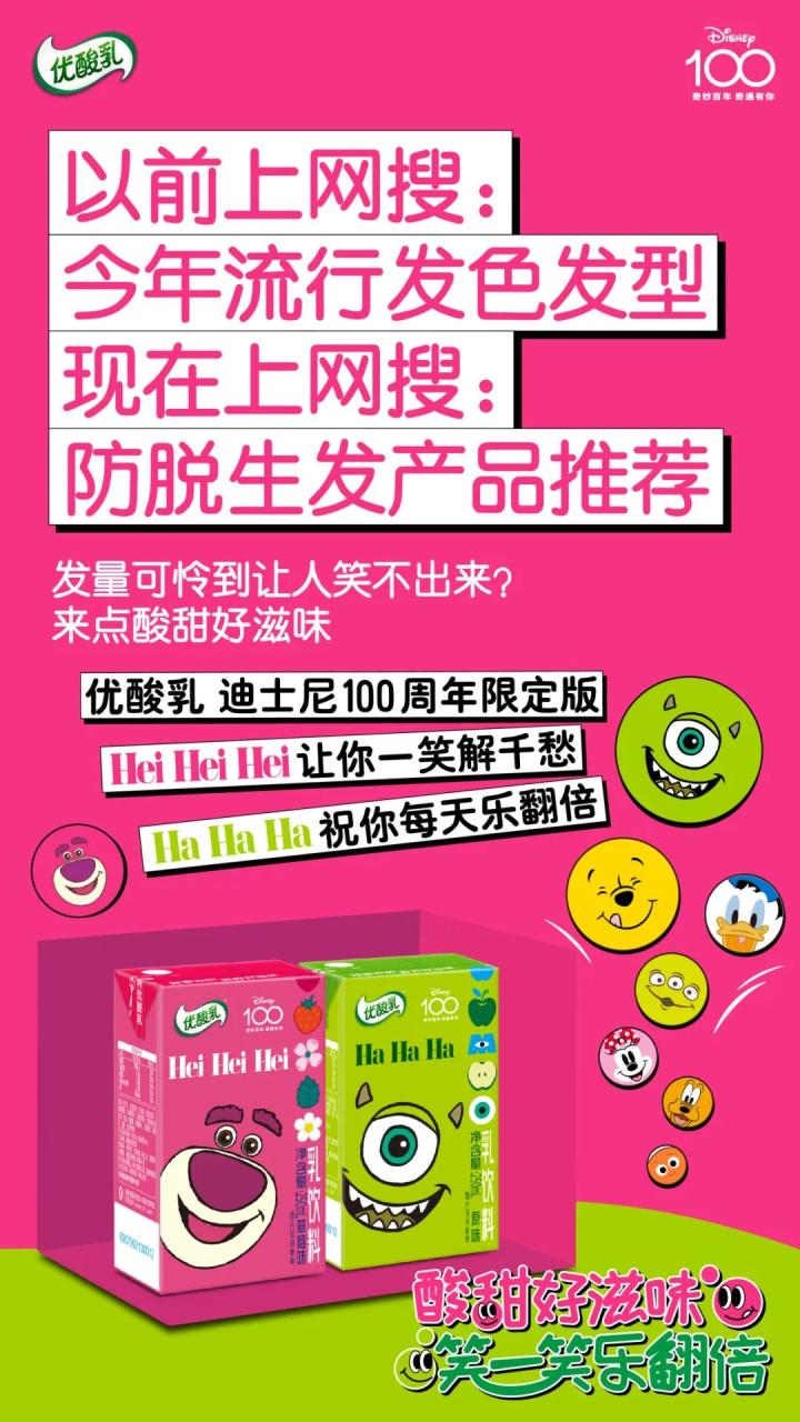 优酸乳联名迪士尼100周年限定版营销案例分析-传播蛙