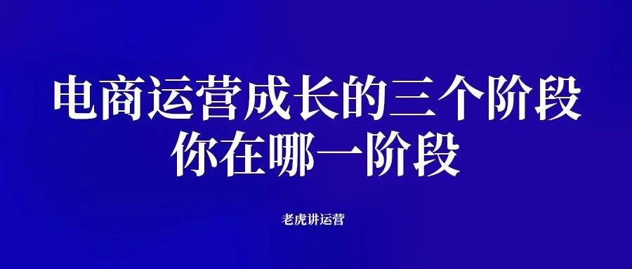 电商运营成长的三个阶段-传播蛙
