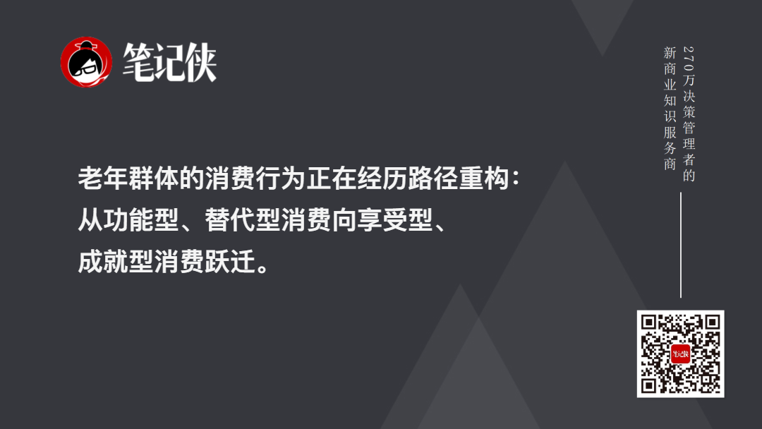 银发市场的消费新路径趋势-传播蛙