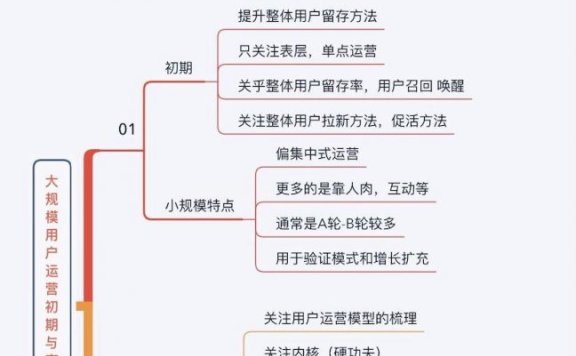 大规模用户运营系统初期建设