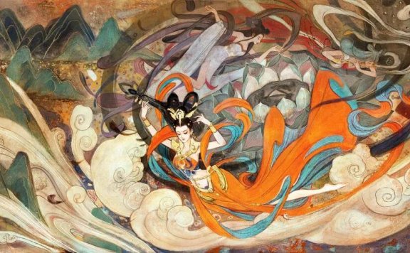 莫高窟民族风网红文案鉴赏