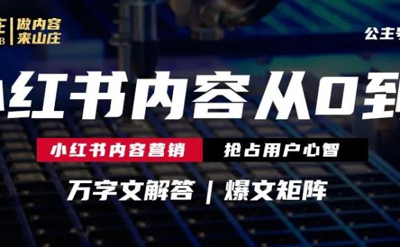 小红书运营矩阵:从0到1打造爆文