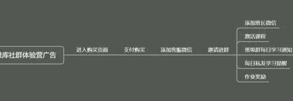 唯库社群创业体验营活动营销案例拆解