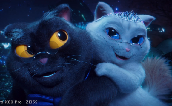 vivo品牌创意宣传片《黑猫的烦恼》