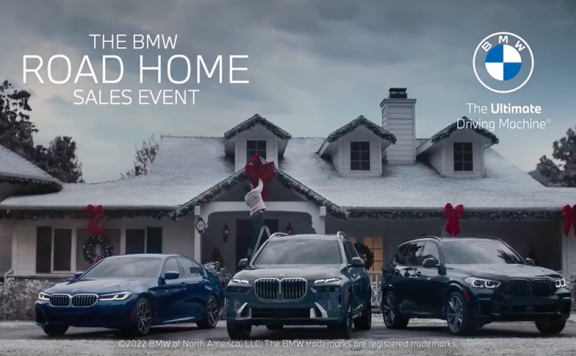 宝马圣诞节品牌创意广告短片《回家之路》