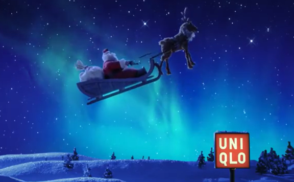 优衣库圣诞节品牌广告创意短片《某个熊的圣诞节》