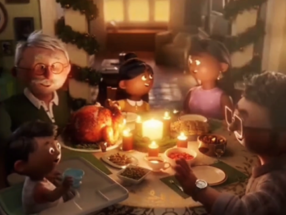 Kroger圣诞节创意广告短片《神奇的食谱》