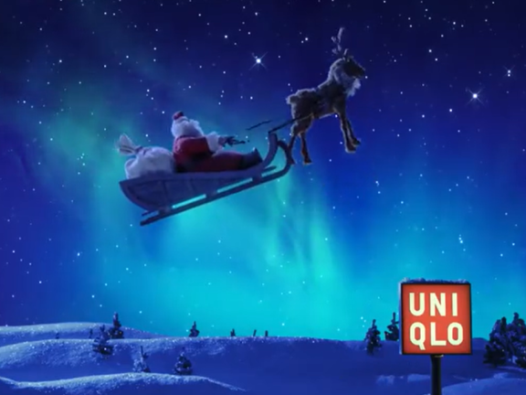 优衣库圣诞节品牌广告创意短片《某个熊的圣诞节》