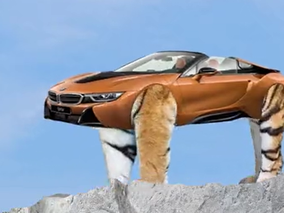 宝马汽车品牌新年创意广告短片