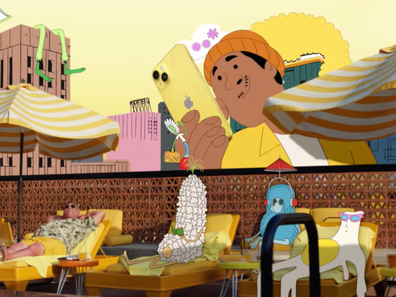 苹果品牌创意广告TVC《明黄，亮出来》