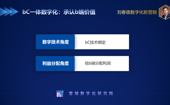 为什么bC一体数字化特别强调流量分润?