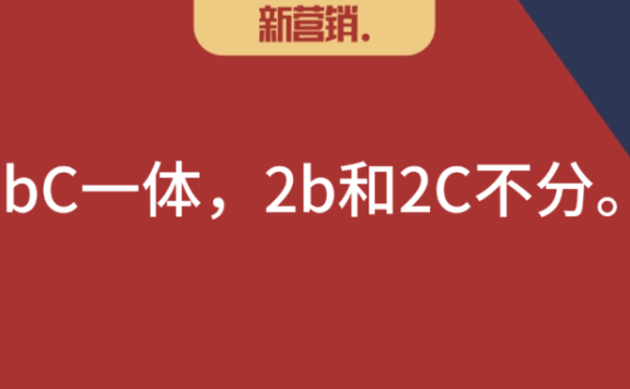 bC一体化到底是2C为主还是2b为主
