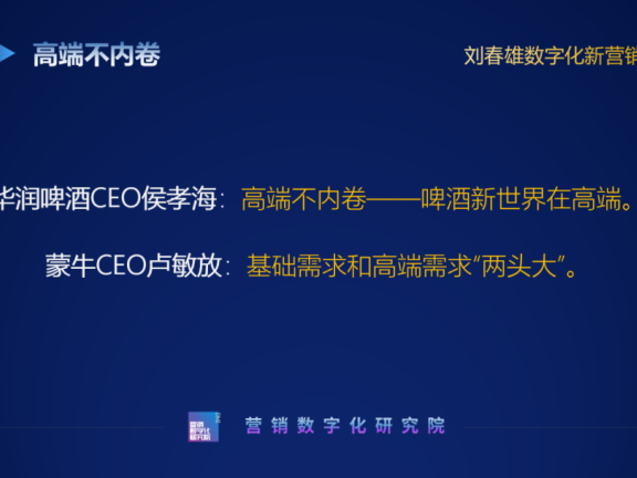 产品高端化的推广体系