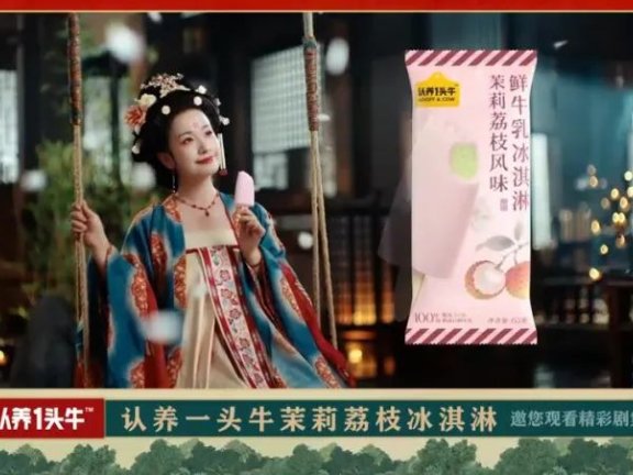 认养一头牛合作《长安的荔枝》的营销思路