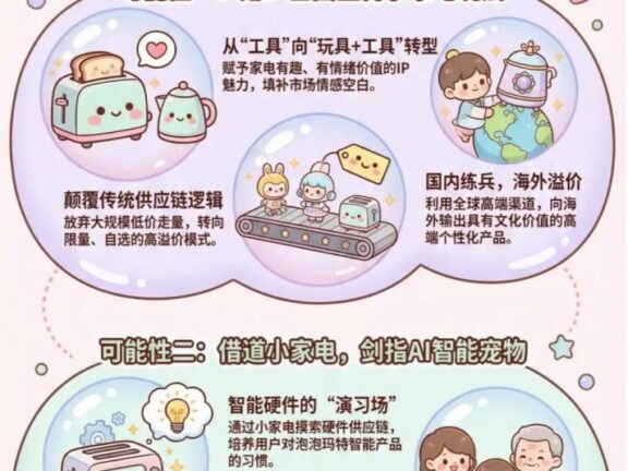 泡泡玛特做小电家的品类逻辑和玩法