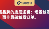 品类品牌和场景品牌的底层逻辑