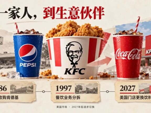 肯德基把百事换成可口可乐的增长策略